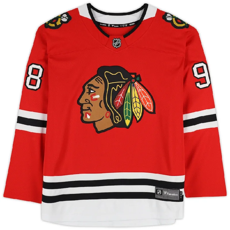 Chicago Blackhawks Connor Bedard Men's Fanatics Red Home Breakaway Player Jersey Refined Men's European Chicago Blackhawks Connor Bedard Men's Fanatics Red Home Breakaway Player Jersey Refined Men's European