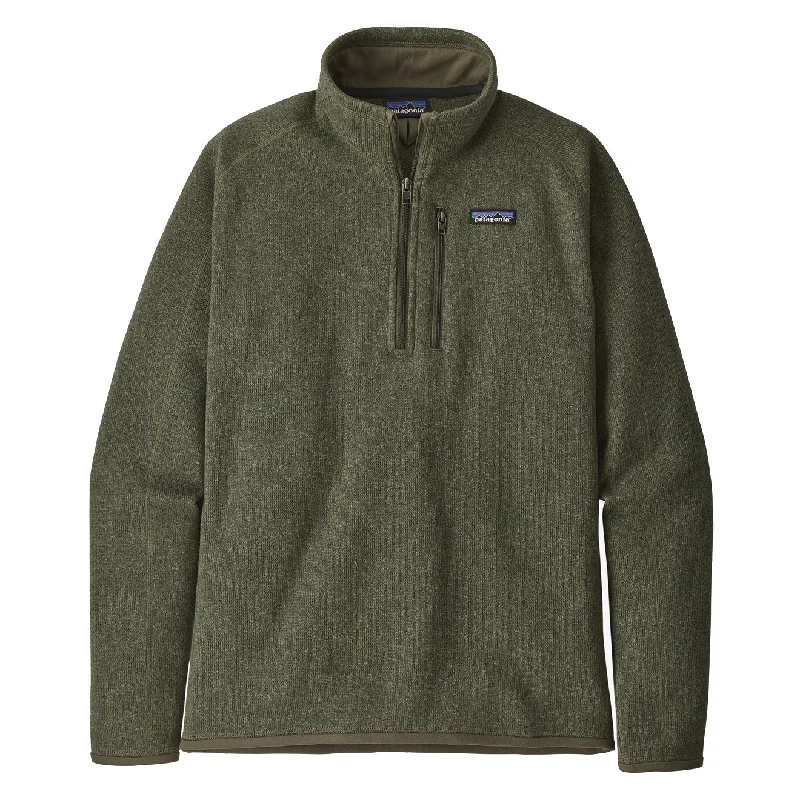 Patagonia Better Sweater 1/4 Zip Fleece Industrial Green Trendy Men's Bucket