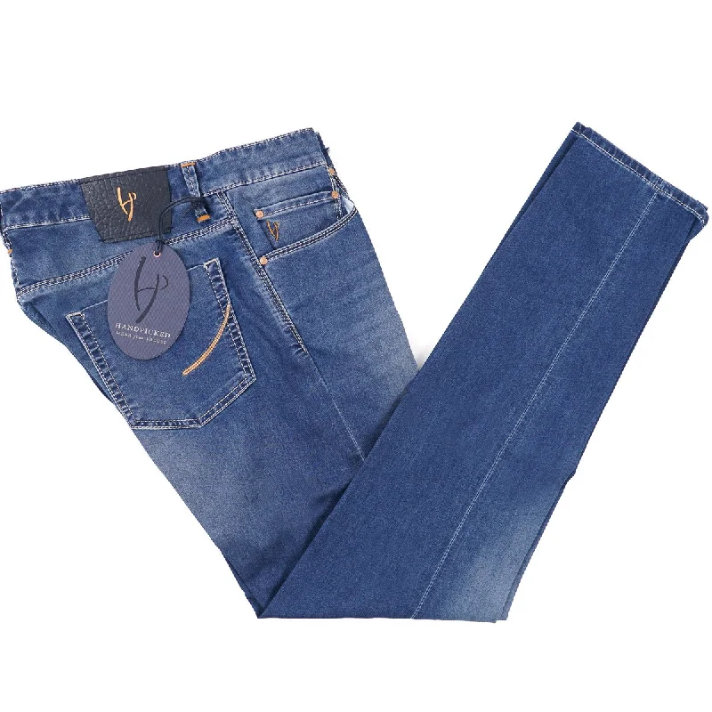 Handpicked 'Orvieto' Slim-Fit Lightweight Jeans Business