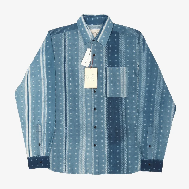 Ryan Shibori Indigo Shirt Relaxed Men's Australian 