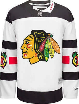 Youth Chicago Blackhawks 2016 Stadium Series Premier Jersey Stitched NHL Reebok Sporty Men's Athleisure Youth Chicago Blackhawks 2016 Stadium Series Premier Jersey Stitched NHL Reebok Sporty Men's Athleisure