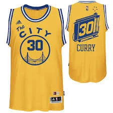 Stephen Curry #30 Golden State Warriors Adidas The City Yellow Swingman Adult Jersery Tailored Stephen Curry #30 Golden State Warriors Adidas The City Yellow Swingman Adult Jersery Tailored