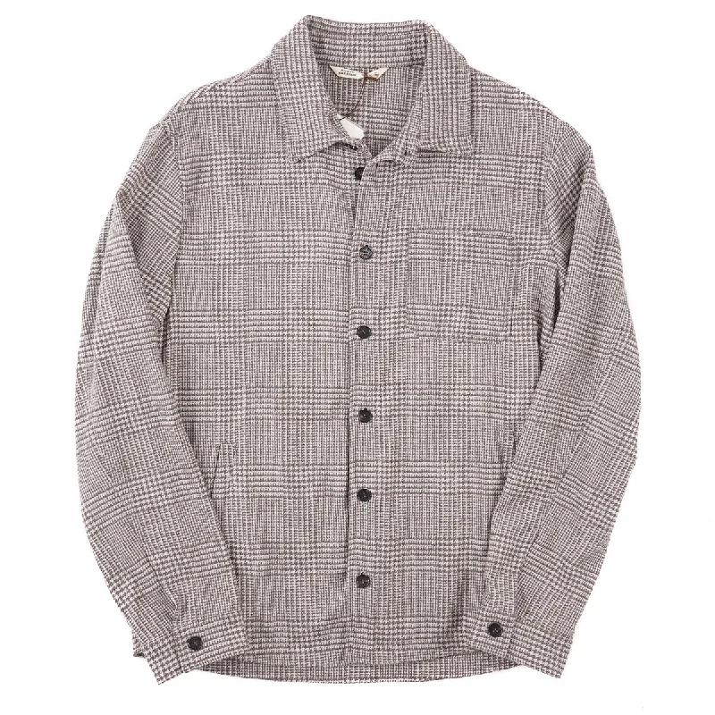 Maurizio Baldassari Wool-Cashmere Overshirt Refined Men's Velvet