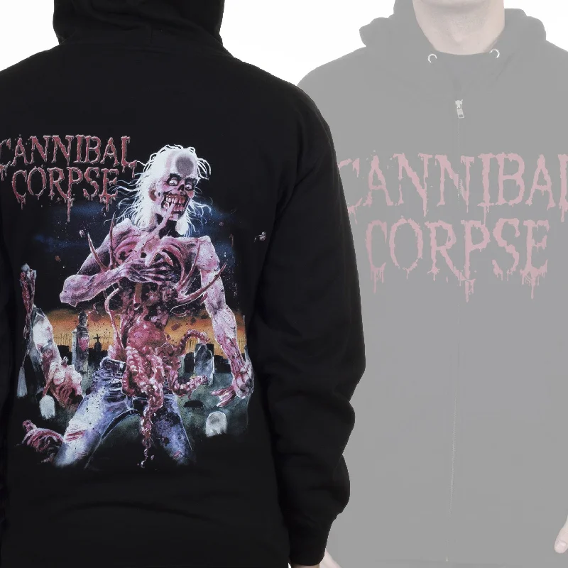 Cannibal Corpse "Eaten Back To Life" Zip Hoodie Vacation