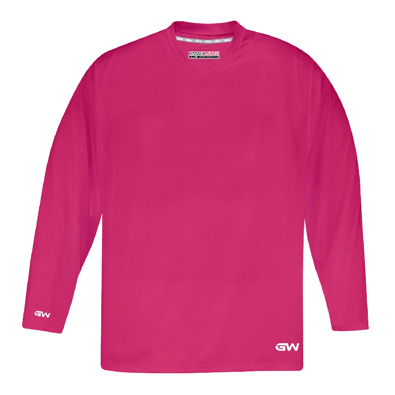 GameWear GW5500 ProLite Series Senior Hockey Practice Jersey - Pink Unique Men's Patch GameWear GW5500 ProLite Series Senior Hockey Practice Jersey - Pink Unique Men's Patch
