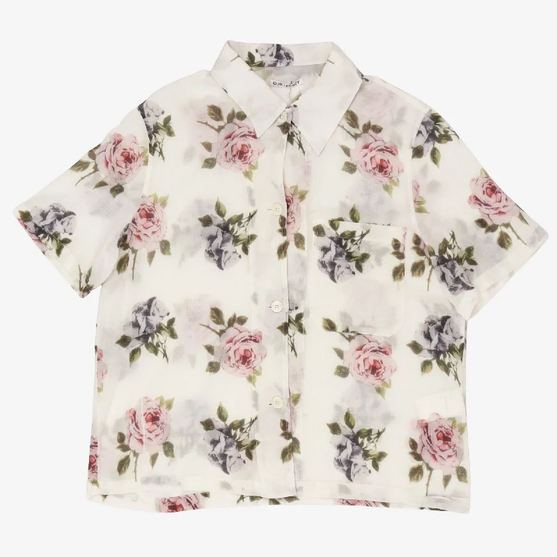 Rose Square Shirt Earthy Men's Sustainable 