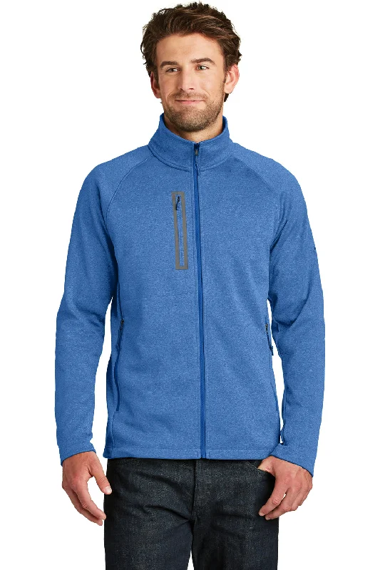 The North Face Mens Canyon Flats Full Zip Fleece Jacket - Heather Monster Blue - Closeout Sporty Men's Athleisure The North Face Mens Canyon Flats Full Zip Fleece Jacket - Heather Monster Blue - Closeout Sporty Men's Athleisure