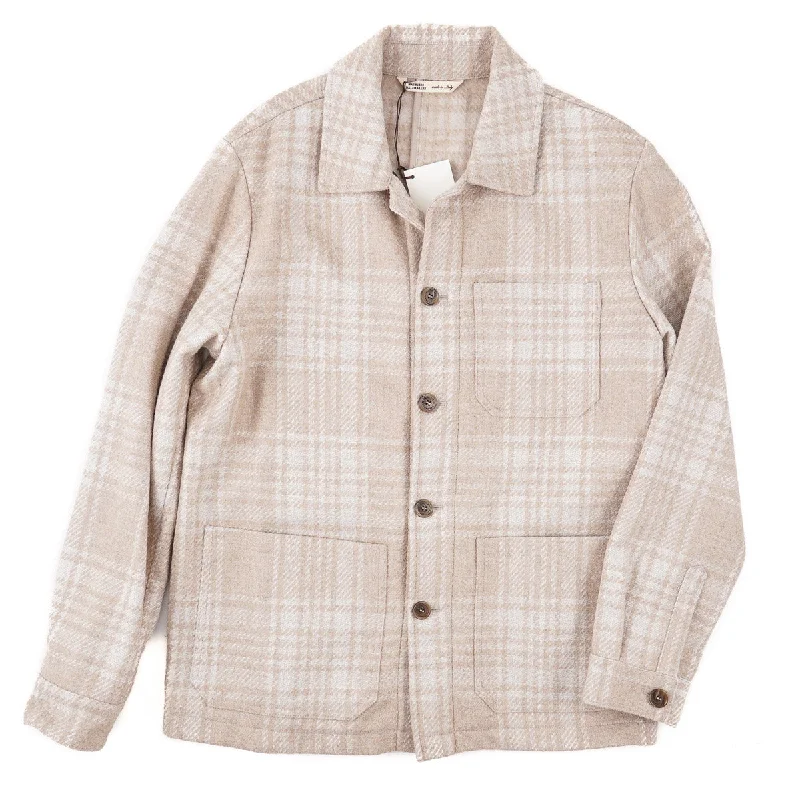 Maurizio Baldassari Baby Alpaca Chore Jacket Refined Men's Hand