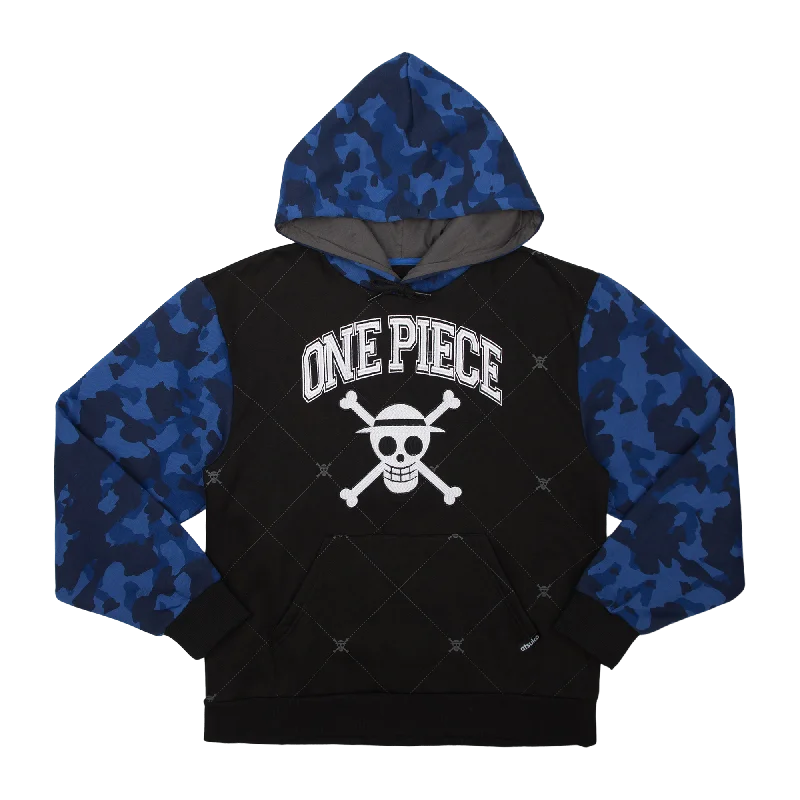 Straw Hat Crew Blue Camo Hoodie Beach