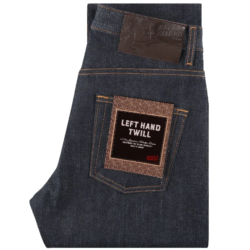 Easy Guy - Left Hand Twill Selvedge - 36" Long Inseam Monochromatic Office Style