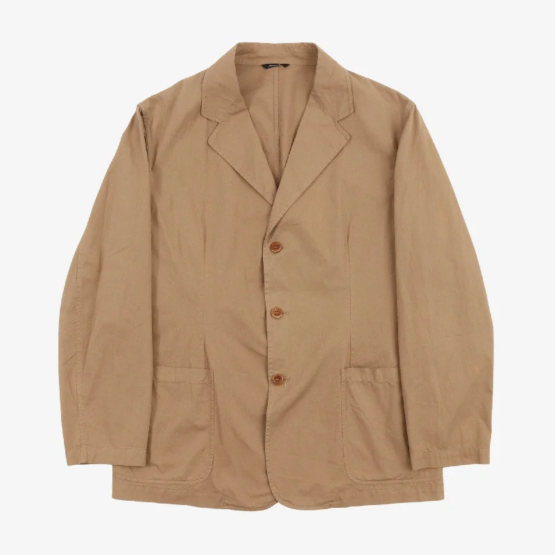 Blazer Jacket Refined Men's Velvet