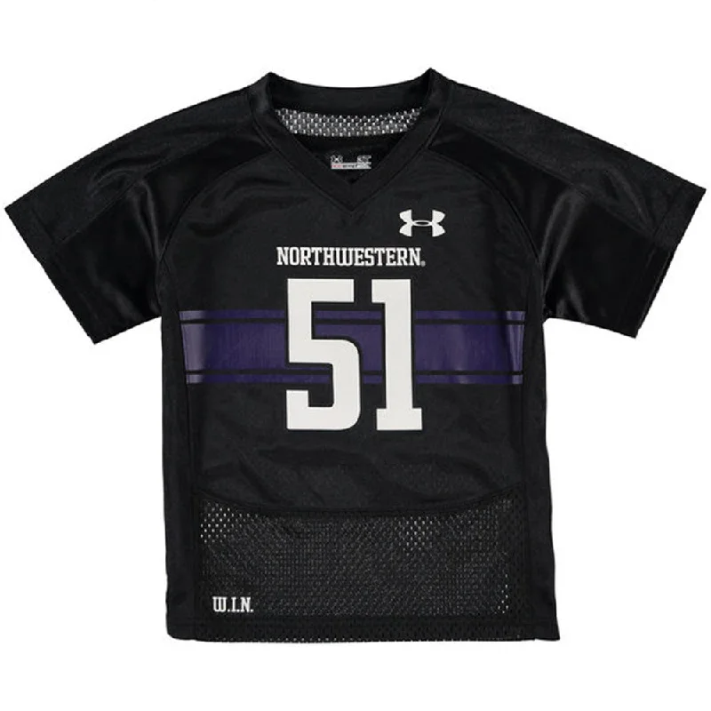 Northwestern Wildcats #51 Under Armour Youth Purple Replica Football Jersey Sporty Men's Tennis Northwestern Wildcats #51 Under Armour Youth Purple Replica Football Jersey Sporty Men's Tennis