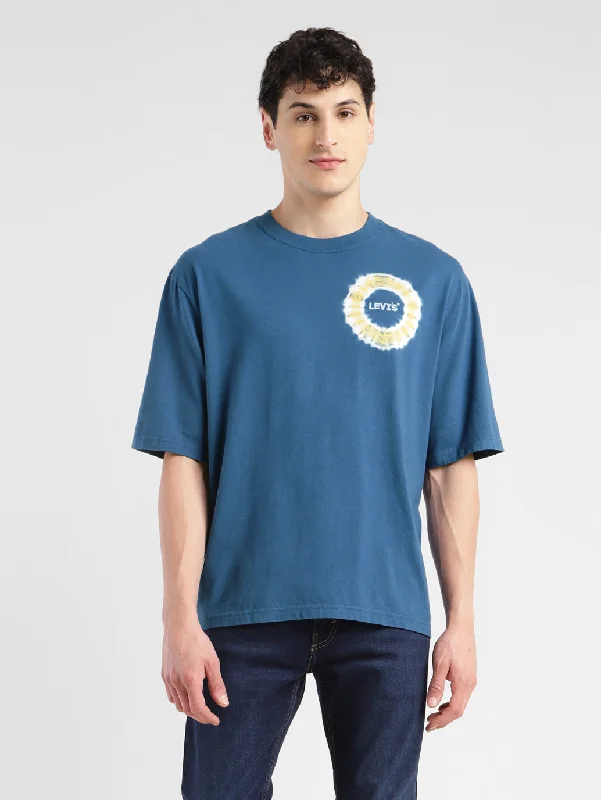Men's Tie - Dye Loose Fit T-shirt Modern Men's 