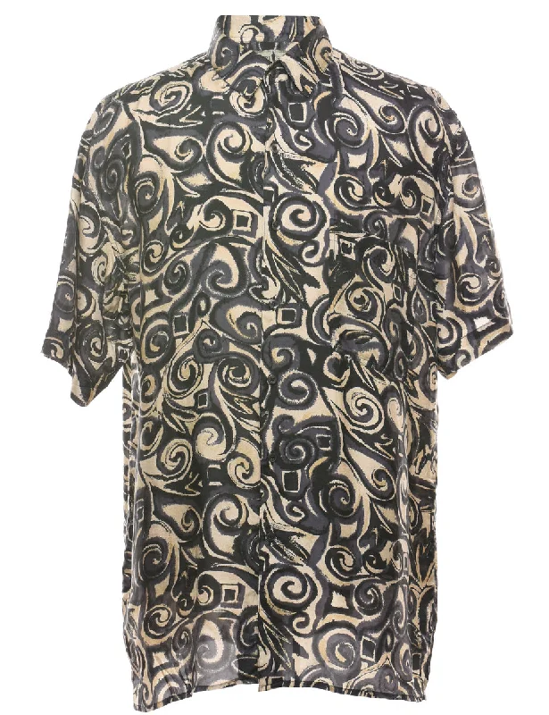 1990s Short Sleeve Shirt - L Hip Men's Urban
