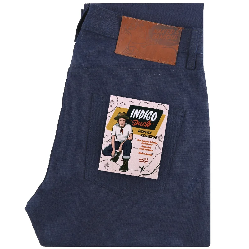 Easy Guy - Indigo Duck Canvas Selvedge Hip Men's Urban