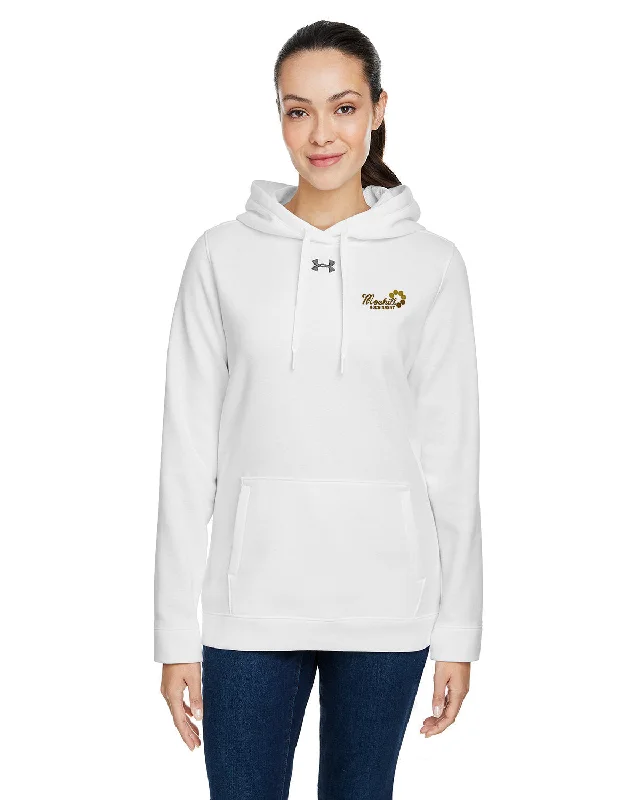Under Armour Ladies Hustle Pullover Hooded Sweatshirt Rugged Men's Outdoor 