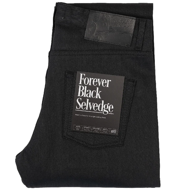 Easy Guy - Forever Black Selvedge Sharp Men's Italian