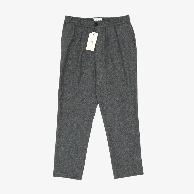 Elasticated Wool Trousers Tough Men's Tactical