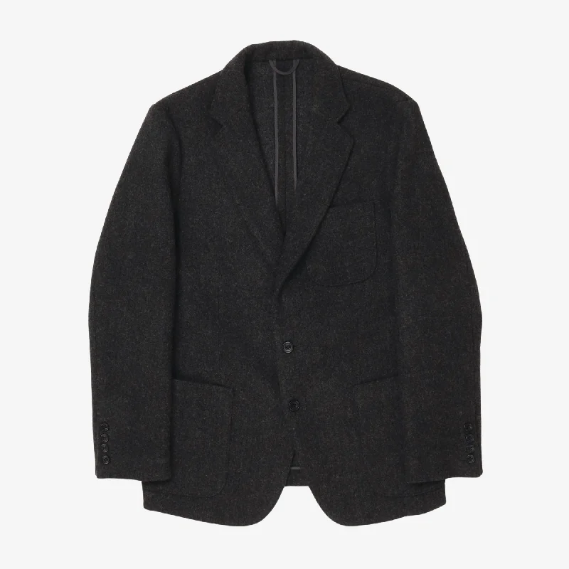 Wool Blazer Bohemian Men's Free