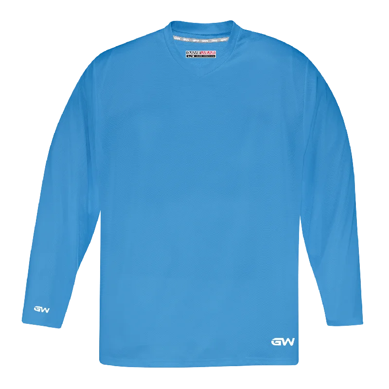 GameWear GW5500 ProLite Series Junior Hockey Practice Jersey - Sky Blue British Gentleman Style GameWear GW5500 ProLite Series Junior Hockey Practice Jersey - Sky Blue British Gentleman Style