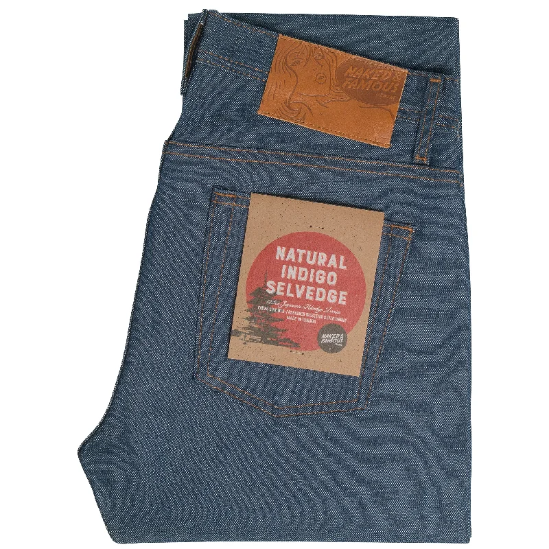 Weird Guy - Natural   Indigo   Selvedge Laid