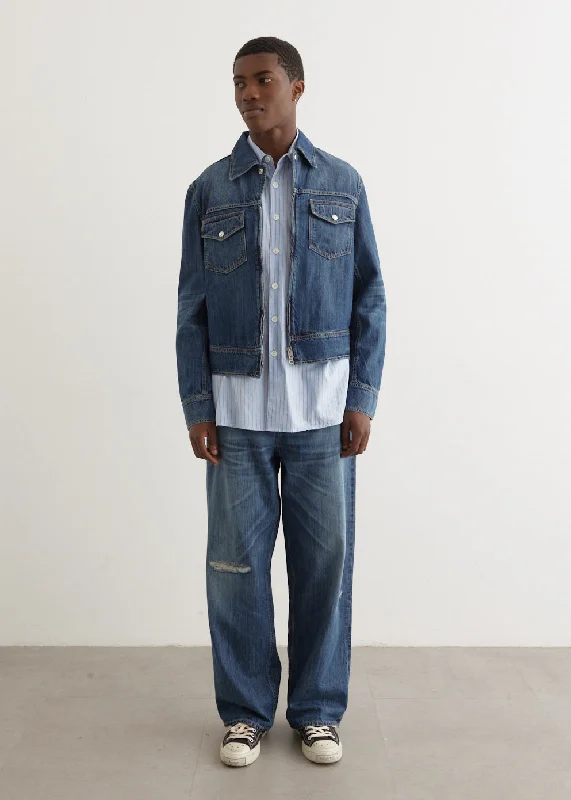 Trucker Jacket Dynamic Men's Moto