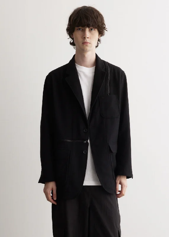 Zip Jacket Trendy Men's Oversized