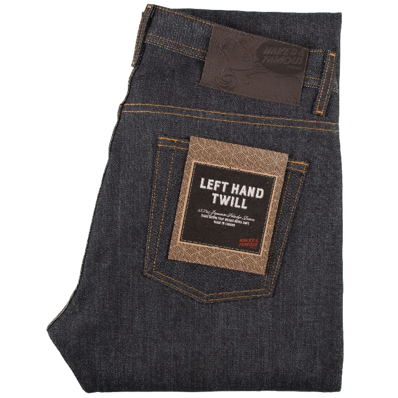 Weird Guy - Left Hand Twill Selvedge - 36" Long Inseam Refined Men's European