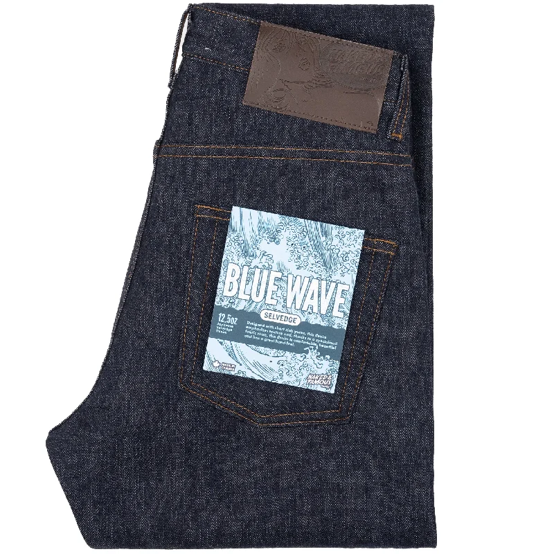 Easy Guy - Blue Wave Selvedge Polished Men's Silk