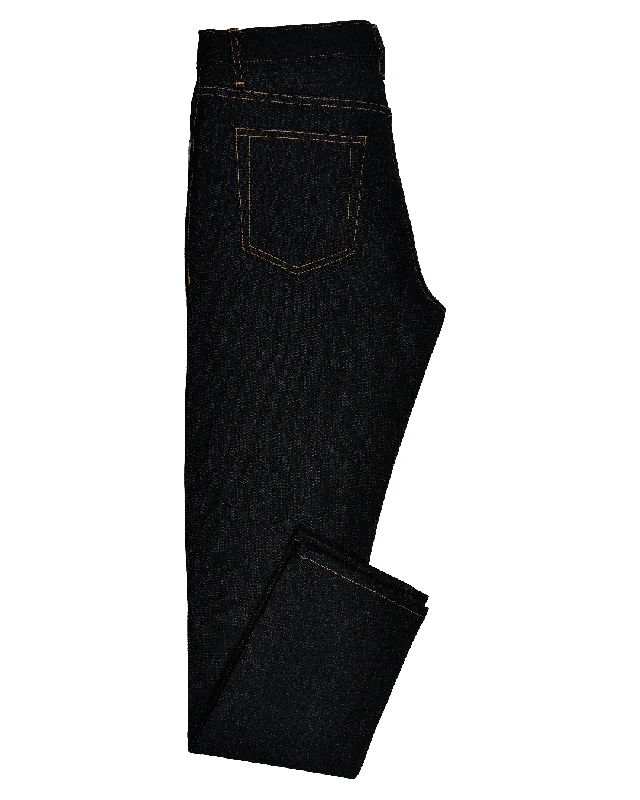 Raw Indigo Jeans Cozy Men's Winter