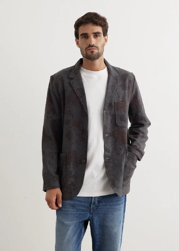Three Button Jacket Stylish Men's Tropical 