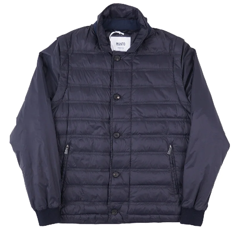 Manto 2-in-1 Lightweight Quilted Puffer Jacket Earthy Men's Sustainable 