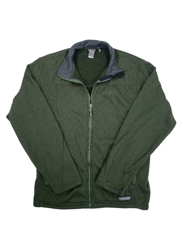 Ribbed Full Zip Jacket Sporty Men's Tennis