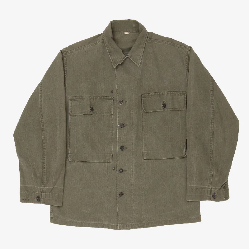 US Army M-42 HBT Jacket Stylish Men's Tropical 