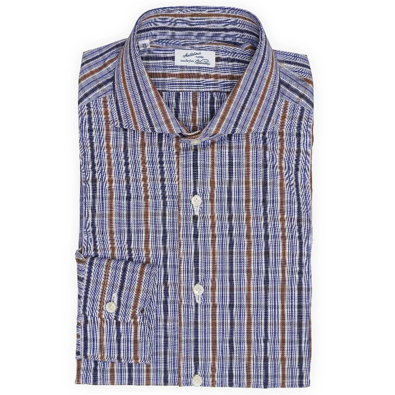 MATTABISCH for VANNUCCI Multicolor Cotton Dress Shirt EU 38 NEW US 15 Tough Men's Tactical MATTABISCH for VANNUCCI Multicolor Cotton Dress Shirt EU 38 NEW US 15 Tough Men's Tactical