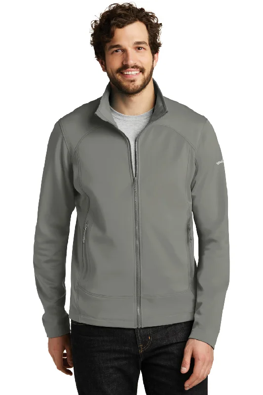 Eddie Bauer Mens Highpoint Pill Resistant Fleece Full Zip Jacket - Metal Grey Polished Men's Silk Eddie Bauer Mens Highpoint Pill Resistant Fleece Full Zip Jacket - Metal Grey Polished Men's Silk