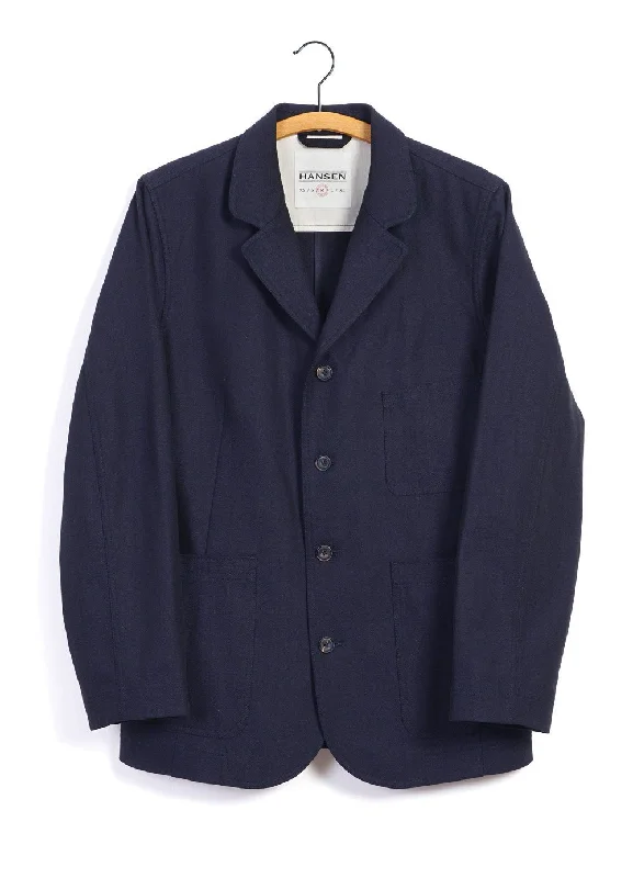 LUKAS | Casual Blazer | Indigo Trendy Men's Oversized