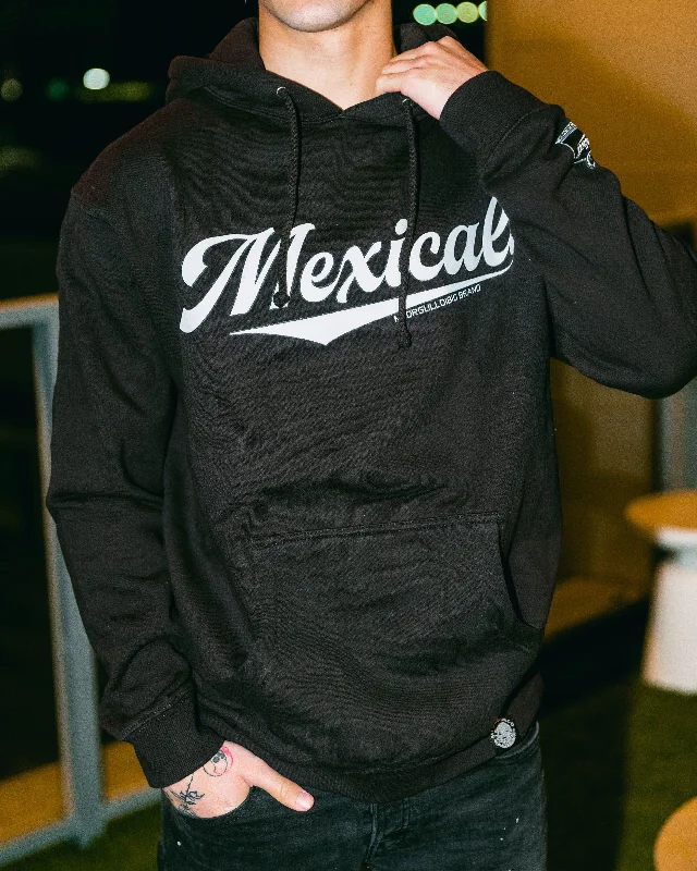 MEXICALI BLACK HOODIE Bold Men's Statement