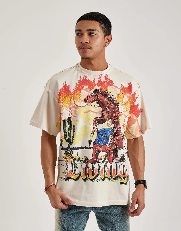 First Row Act Of Living Rhinestone Tee Adventure