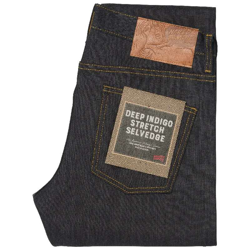 Super Guy - Deep Indigo Stretch Selvedge Monochromatic Office Style