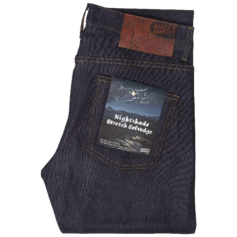 Super Guy - Nightshade Stretch Selvedge Tough Men's Military