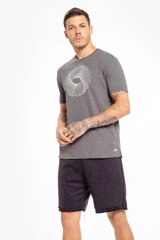 Optical Circle T-Shirt Dynamic Men's Glow