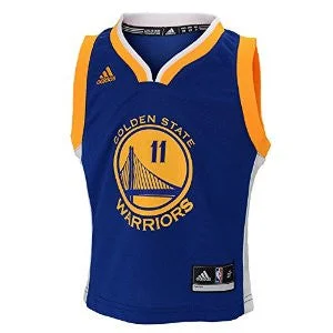Klay Thompson #11 Golden State Warriors Adidas NBA Replica Youth Jersey Sleek Men's Metallic Klay Thompson #11 Golden State Warriors Adidas NBA Replica Youth Jersey Sleek Men's Metallic