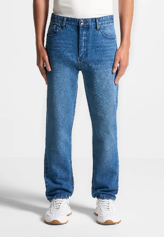 Regular Fit Jeans - Indigo Sporty Men's Tennis