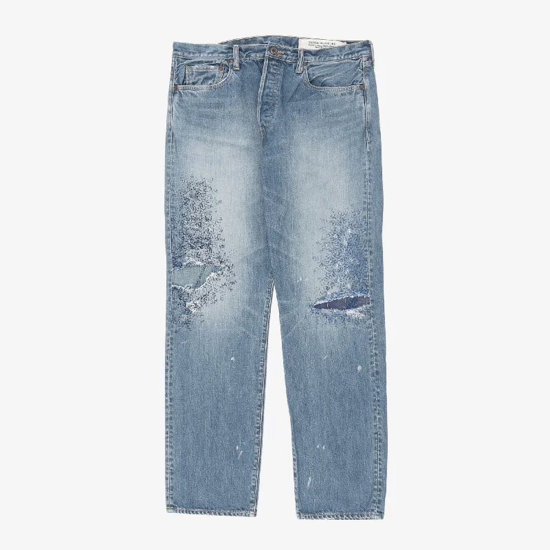 14oz 5P Monkey Denim (36W x 32L) Street