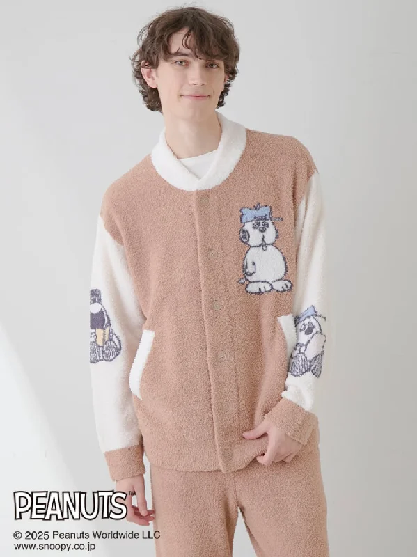 [PEANUTS] [MENS] Olaf Babymoco Jacquard Cardigan Athletic Men's Compression