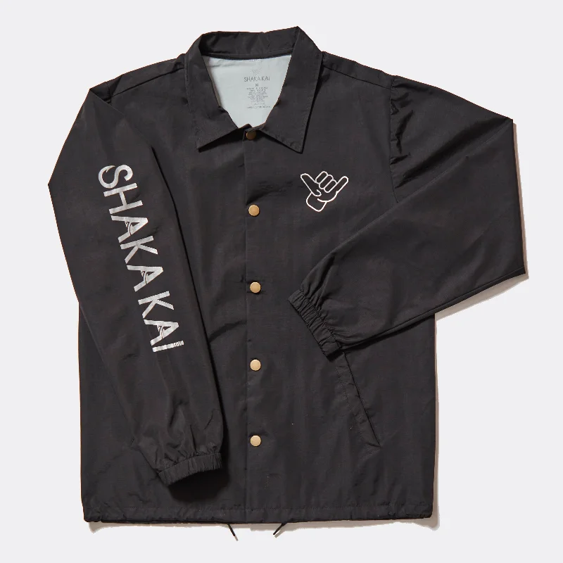 Davey Jones Button Down Coaches Jacket Confident Men's High