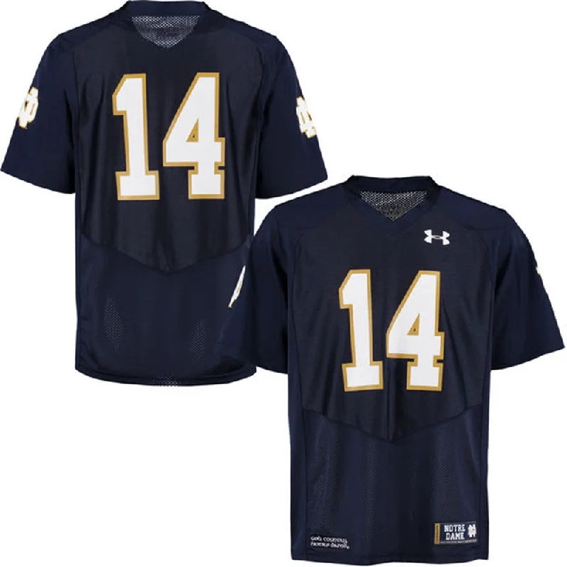 Notre Dame Fighting Irish Under Armour Youth Navy Replica Football Jersey Unique Men's Upcycled Notre Dame Fighting Irish Under Armour Youth Navy Replica Football Jersey Unique Men's Upcycled