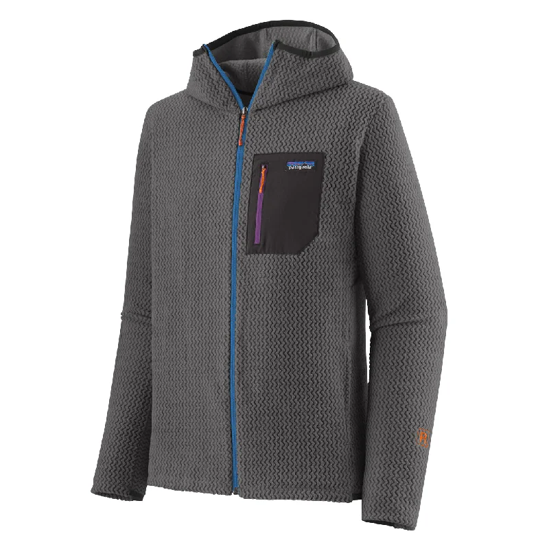 Patagonia R1 Air Full-Zip Hoody Forge Grey Sharp Men's Italian