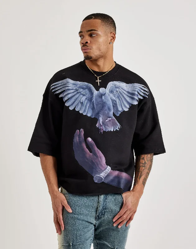 Roku Studio Peace Tee Cozy Men's Sherpa